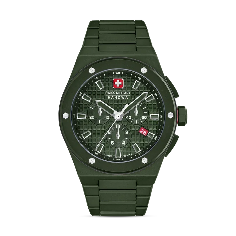 Swiss Military Hanowa Heren Horloge Sidewinder Keramiek SMWGI0002282