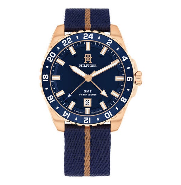 Tommy Hilfiger Heren Horloge TH85 Swiss GMT TH1792130