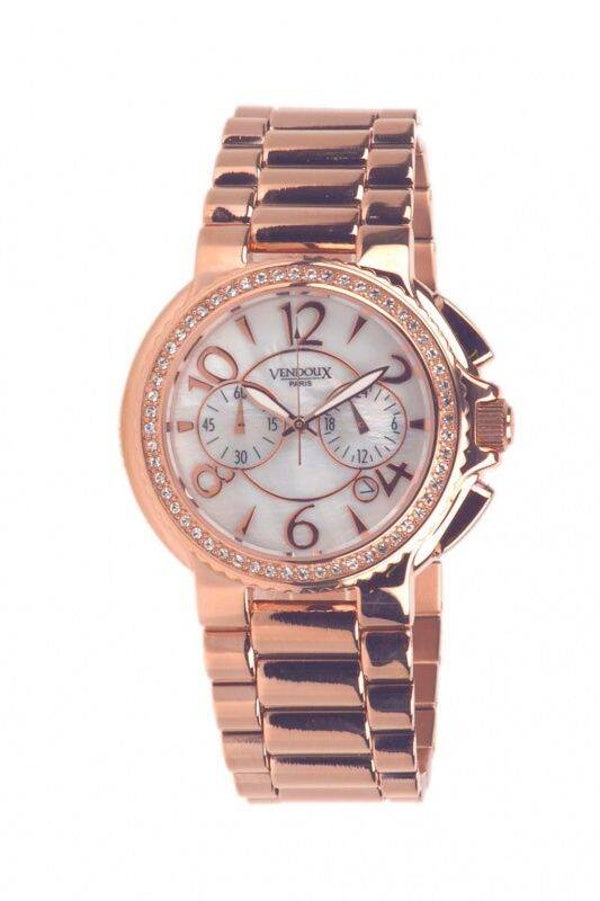 Vendoux Dames Horloge Rose MR13900-02