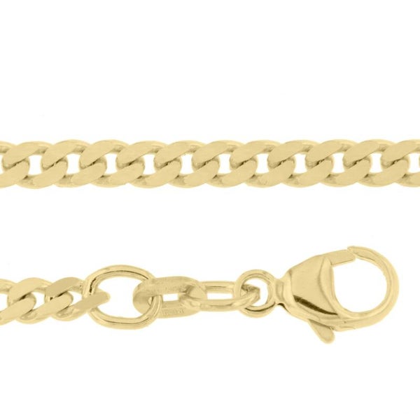 Gourmet collier 38cm 1.4mm 14krt - 14KRTGOUDGMCOLL