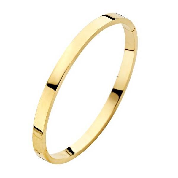Fjory Armband Geelgoud Vierkant 5mm 40-A38XX05