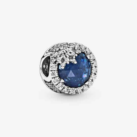 Pandora Charm Blue Dazzling Snowflake 796358NTB