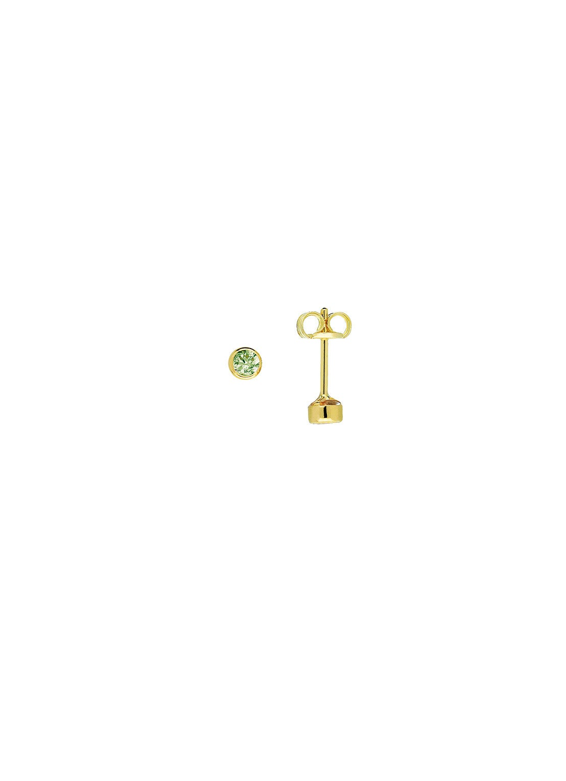 Jackie Oorstekers Peridot - 14K Goud JKE20.010