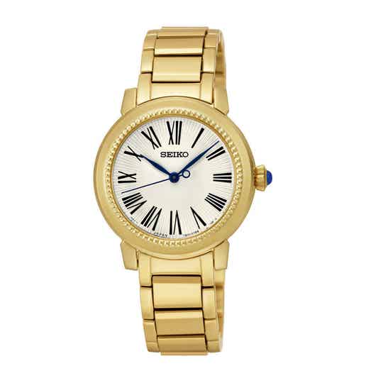 Seiko Dames Geelgoud verguld SRZ450P1