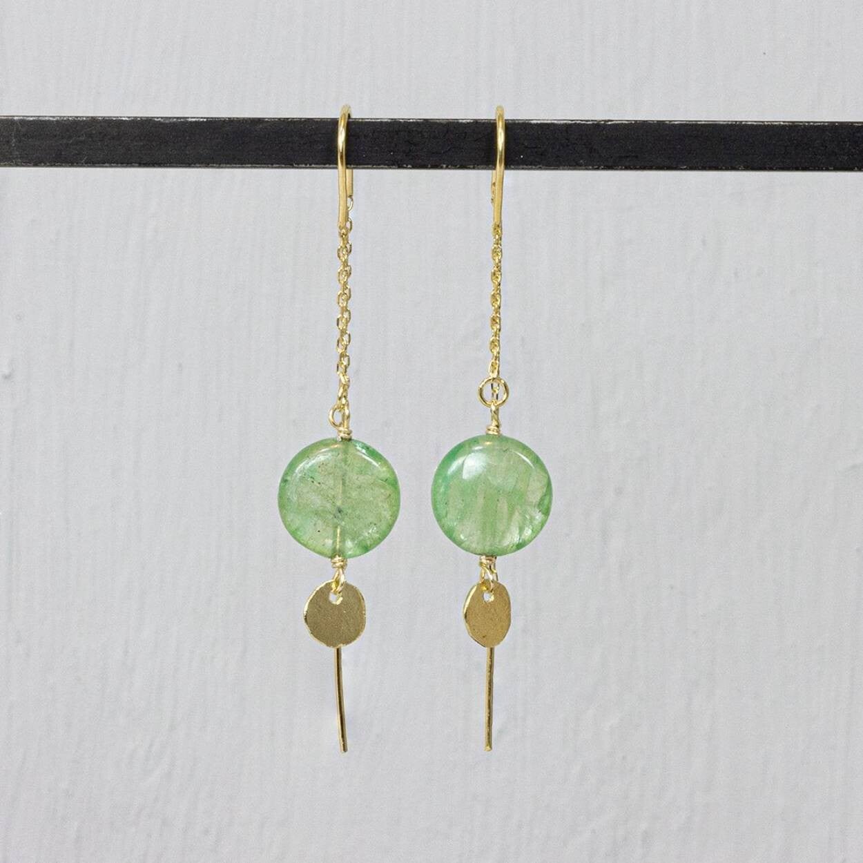 Jéh Oorhangers Geelgoud verguld 20882