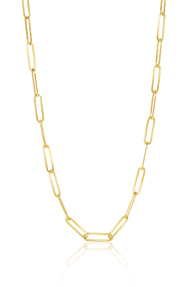 Zinz Collier Gold 14 Karaat Goud Schakel ZGC296