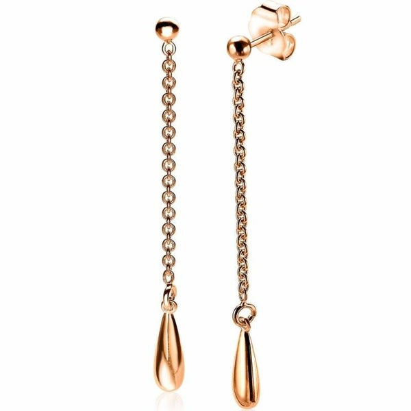 ZINZI Oorstekers Zilver Roséverguld ZIO1733R