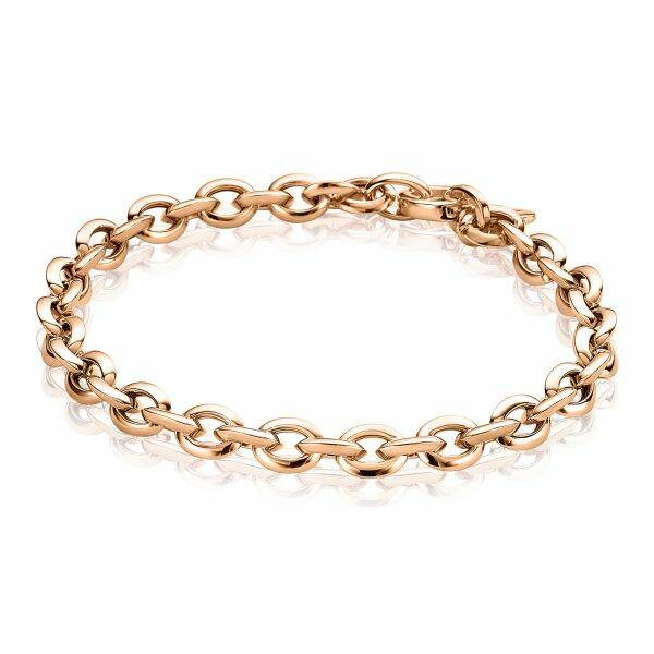 ZINZI Armband Zilver Rosé verguld ZIA1614R