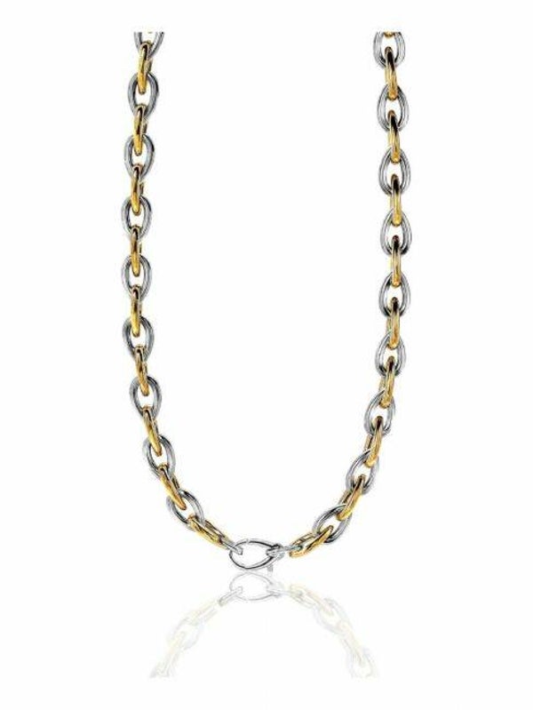 ZINZI Collier Zilver Bicolor ZIC1235BG