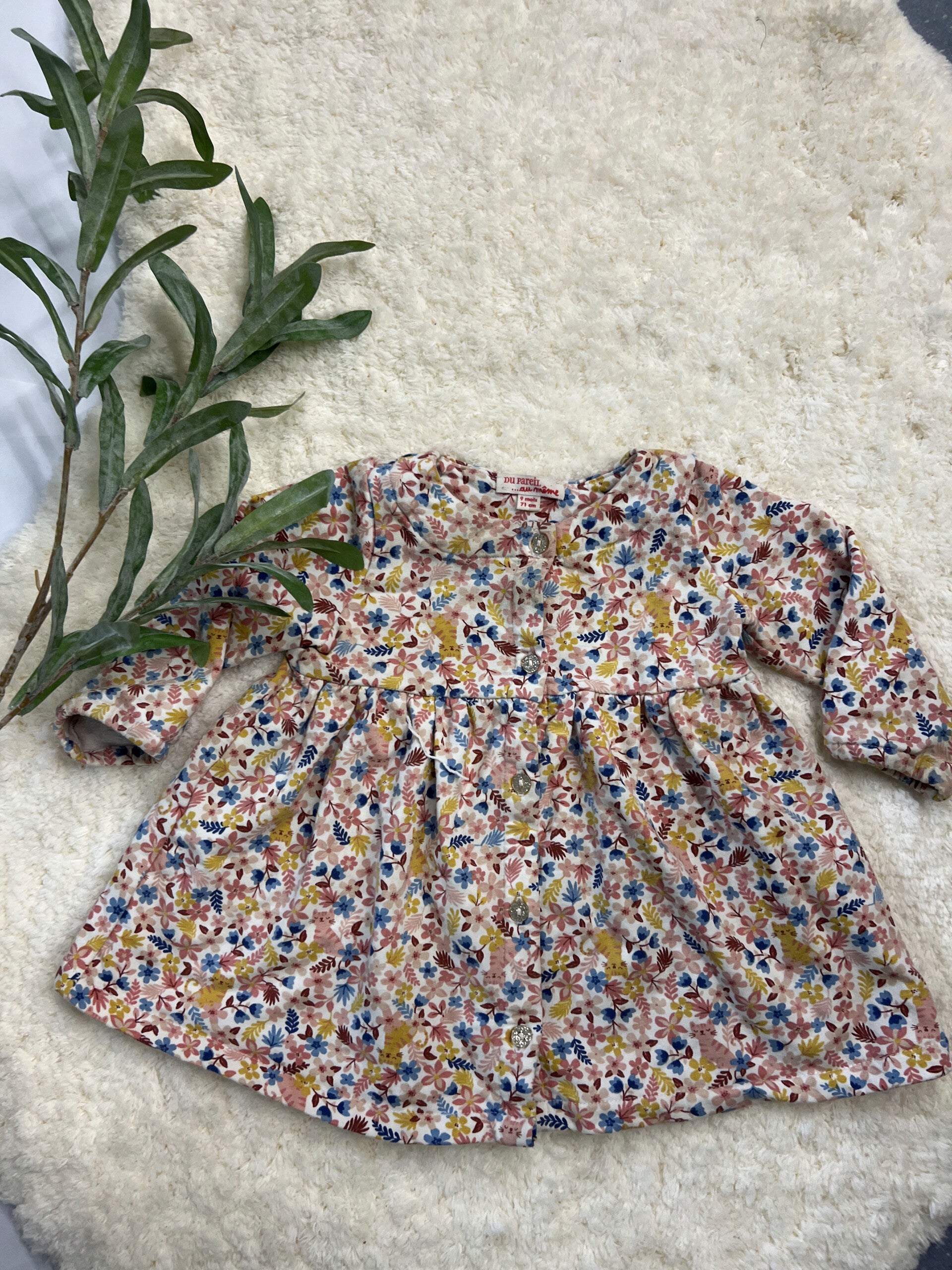 Du pareil jurk maat 74