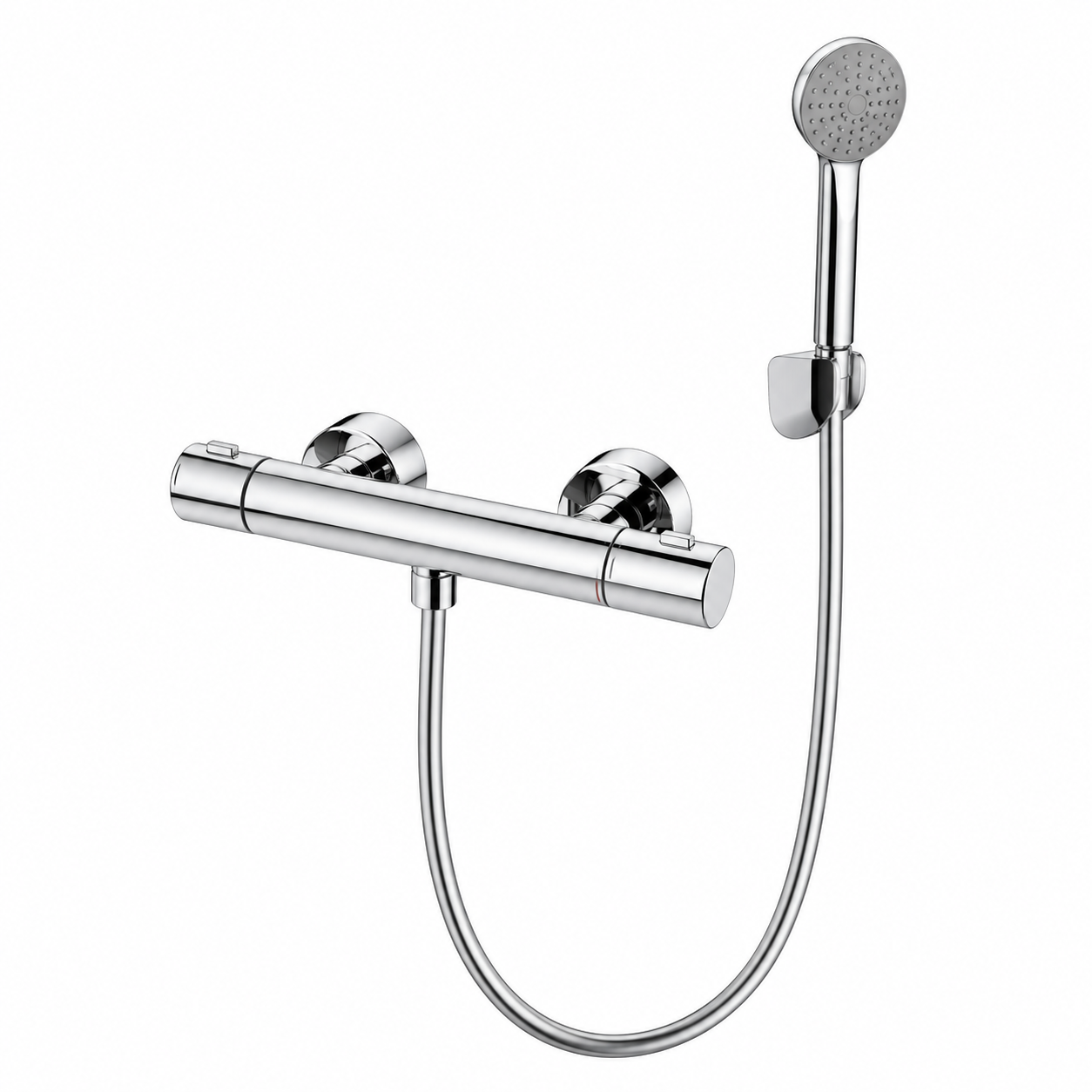 GRB TEN PRO Termostática de ducha con kit soporte Clic + mango Verdi