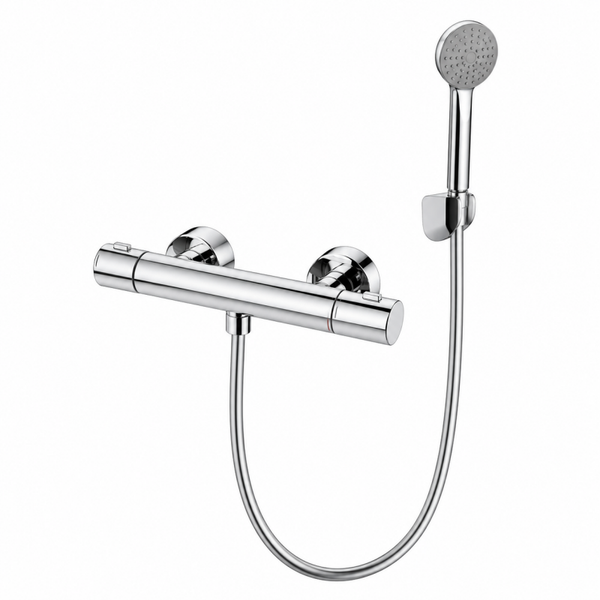 GRB TEN PRO Termostática de ducha con kit soporte Clic + mango Verdi