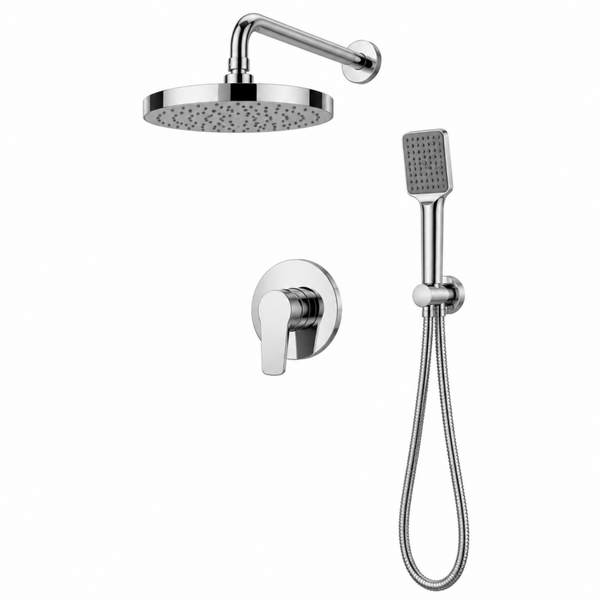 GRB TEN PRO Set de ducha monomando empotrado 2 salidas