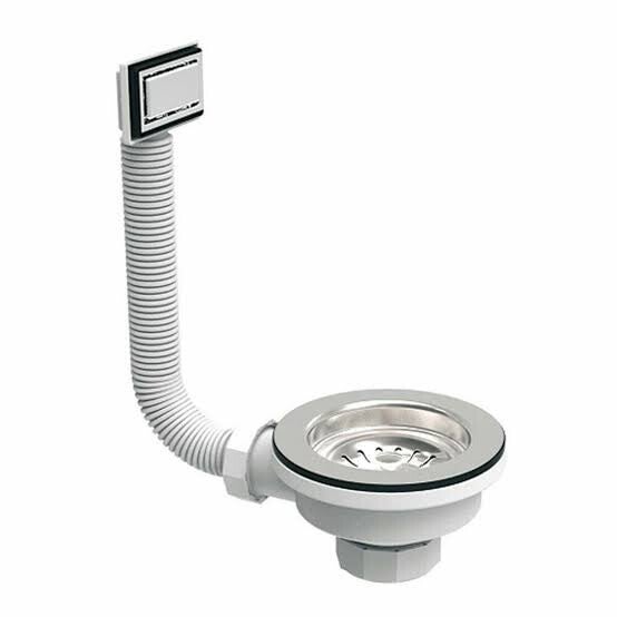 Válvula de fregadero 1 1/2" con rebosadero
