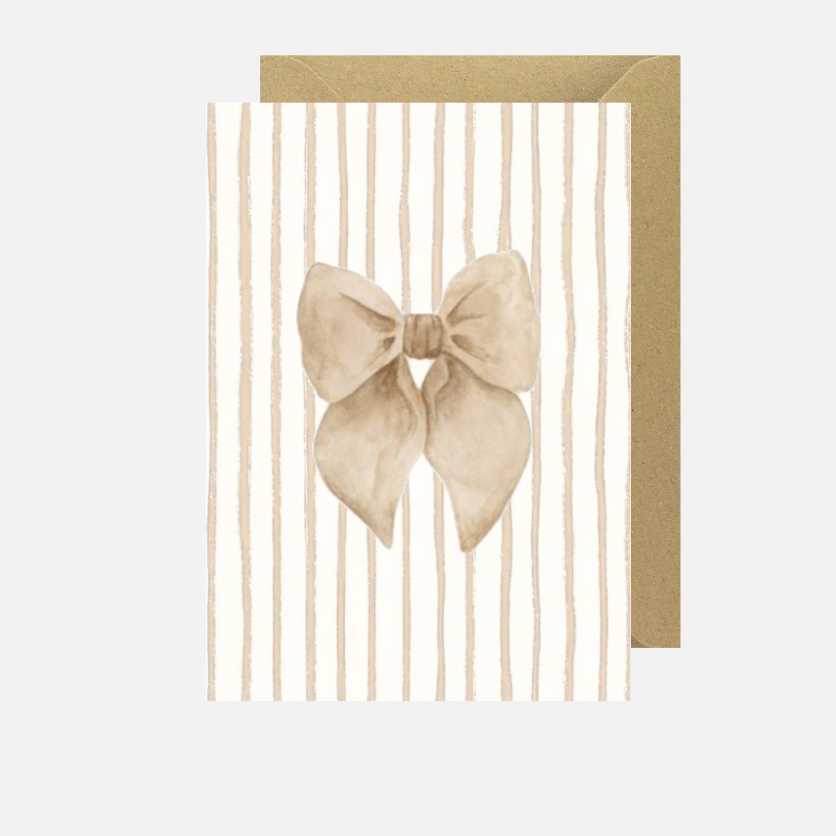 Blanco 'beige strik streep'