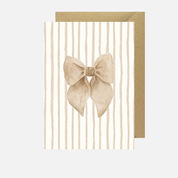Blanco 'beige strik streep'