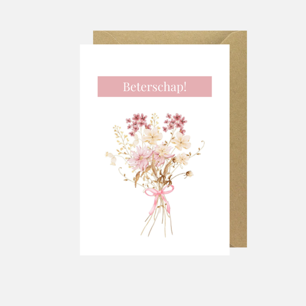 Beterschap 'droogboeket'