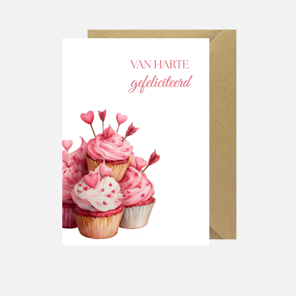 Kinder 'roze cupcakes'