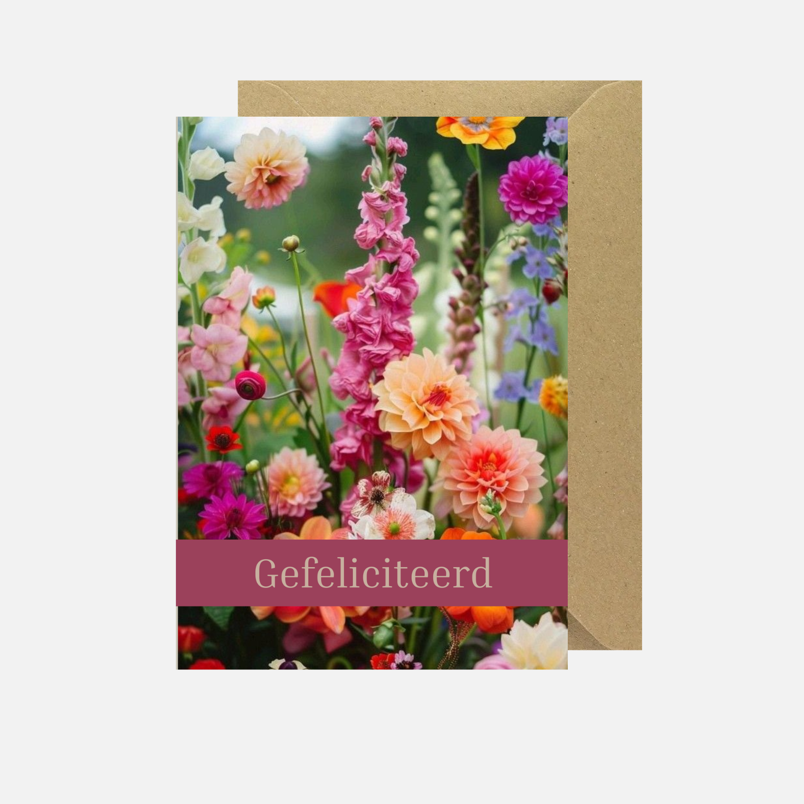 Gefeliciteerd 'fleurig'