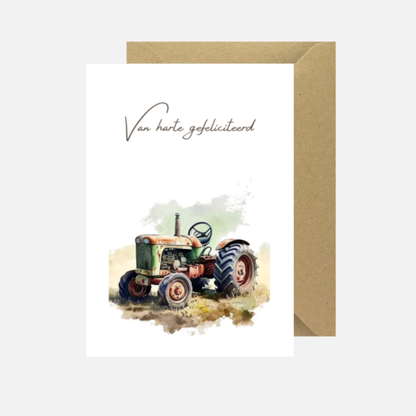 Gefeliciteerd 'trekker'