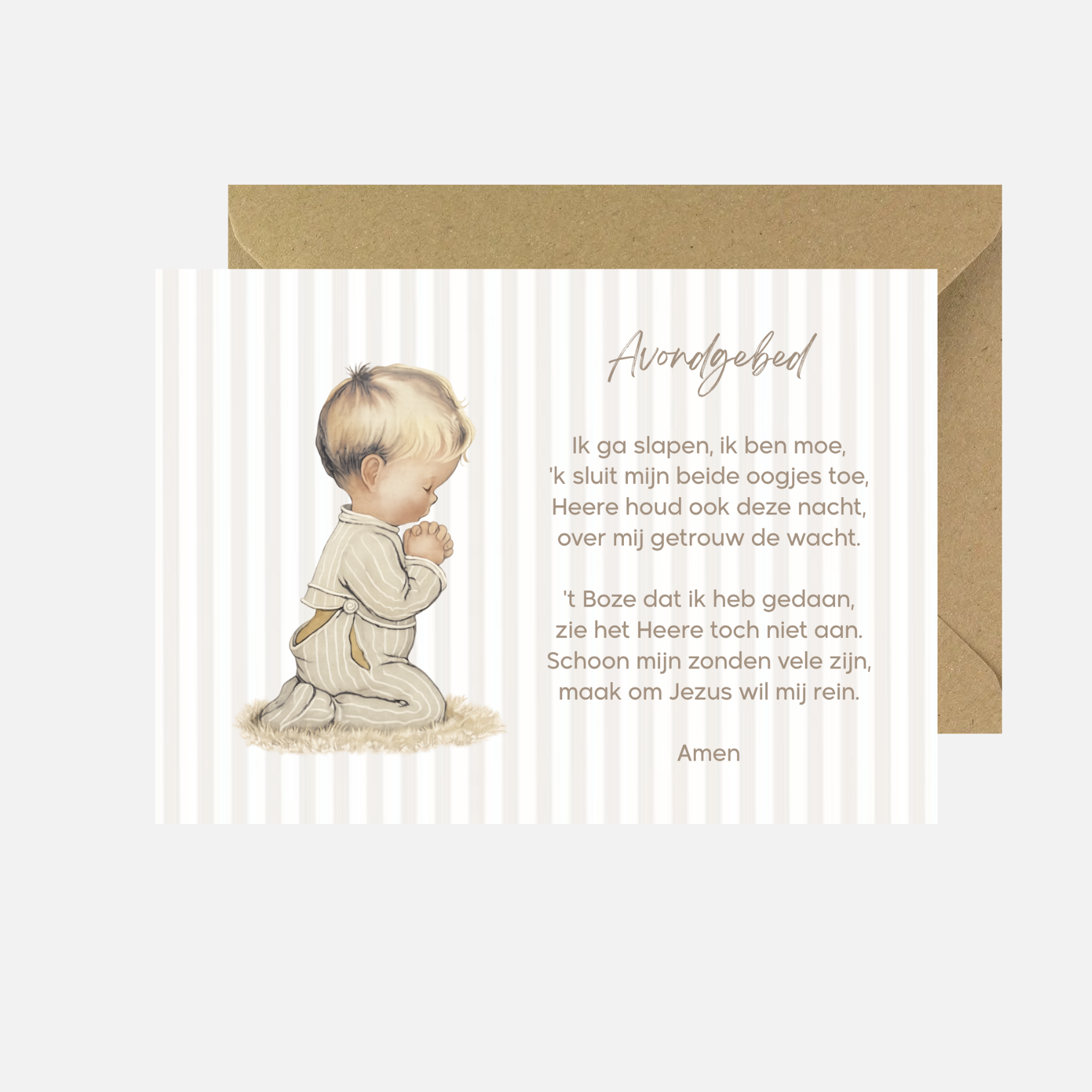 Avondgebed 'jongen'