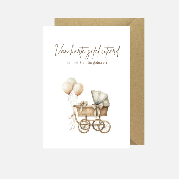 Baby 'kleintje geboren wieg'