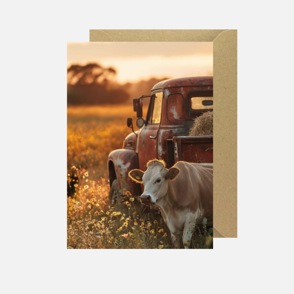Blanco 'koe auto'