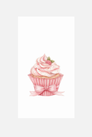 Mini-kaart 'cupcake'
