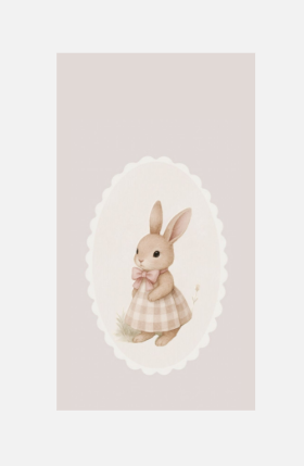 Mini-kaart 'konijn'