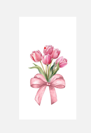 Mini-kaart 'tulpen'