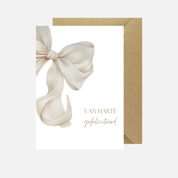 Gefeliciteerd 'strik'