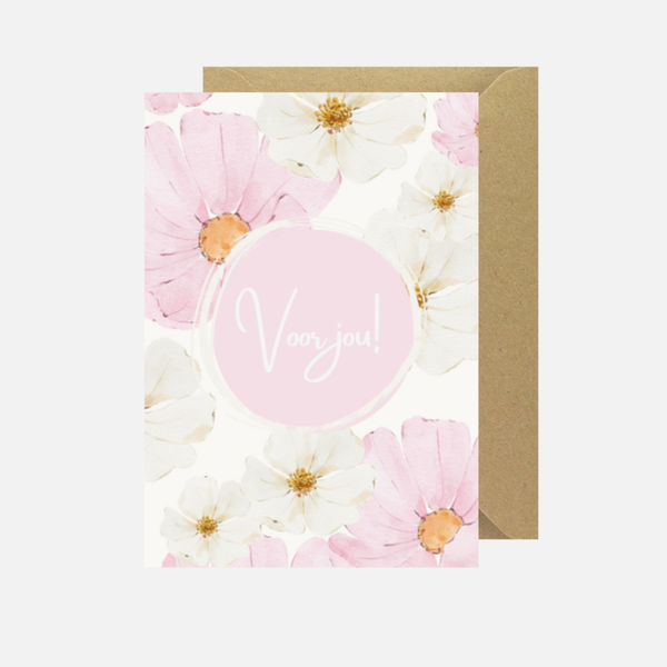 'voor jou' bloemen
