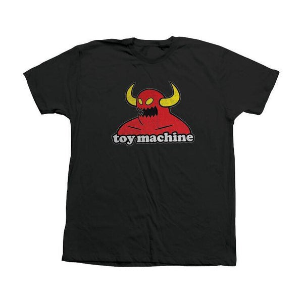 TOY MACHINE Monster Tee Black