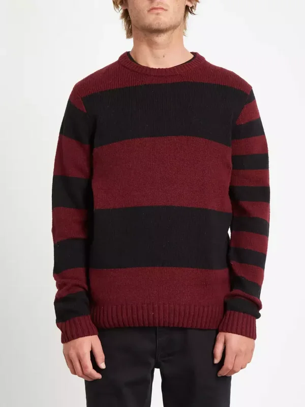 VOLCOM Edmonder striped pullover POR