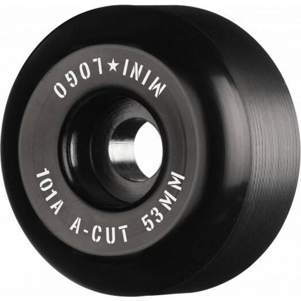 MINI LOGO Wheels A-cut "2" 53mm 101A Black