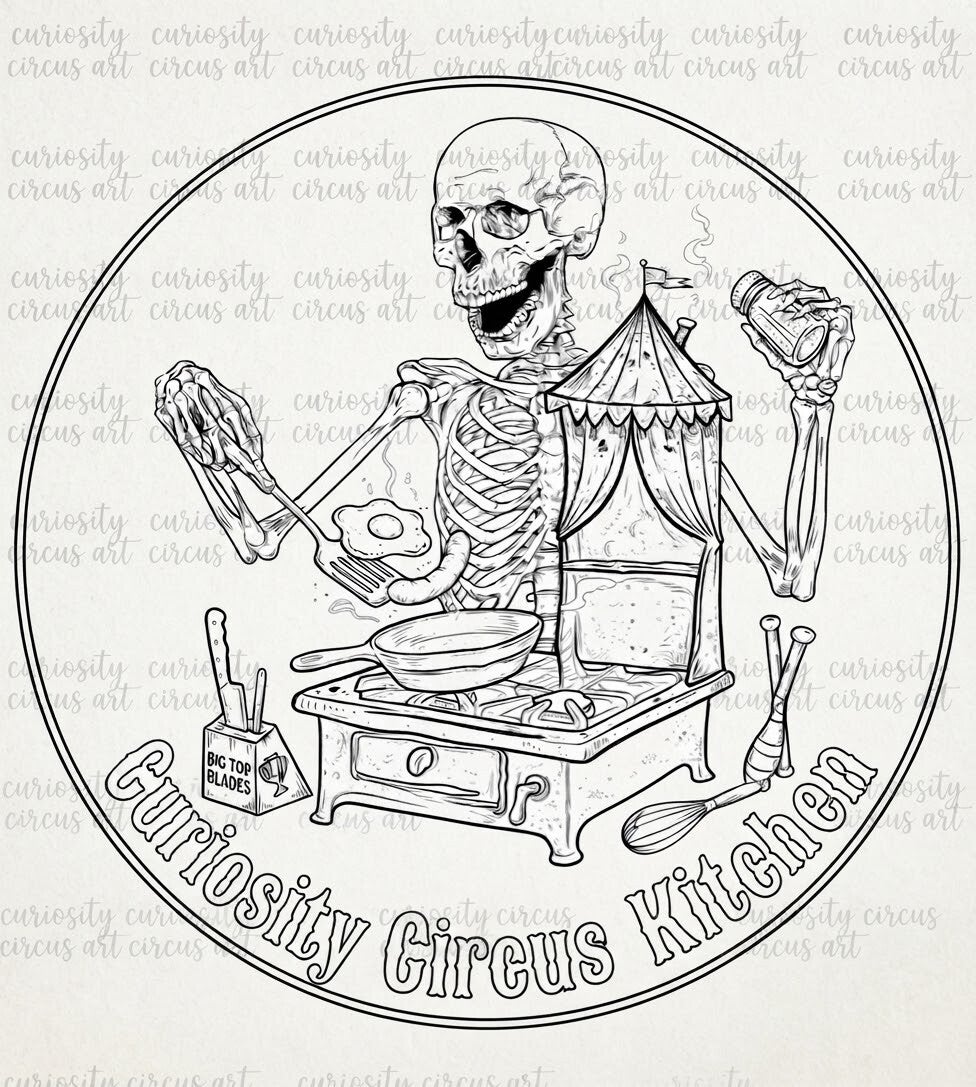 Spooky Horror Themed Colouring Book- A4 page size