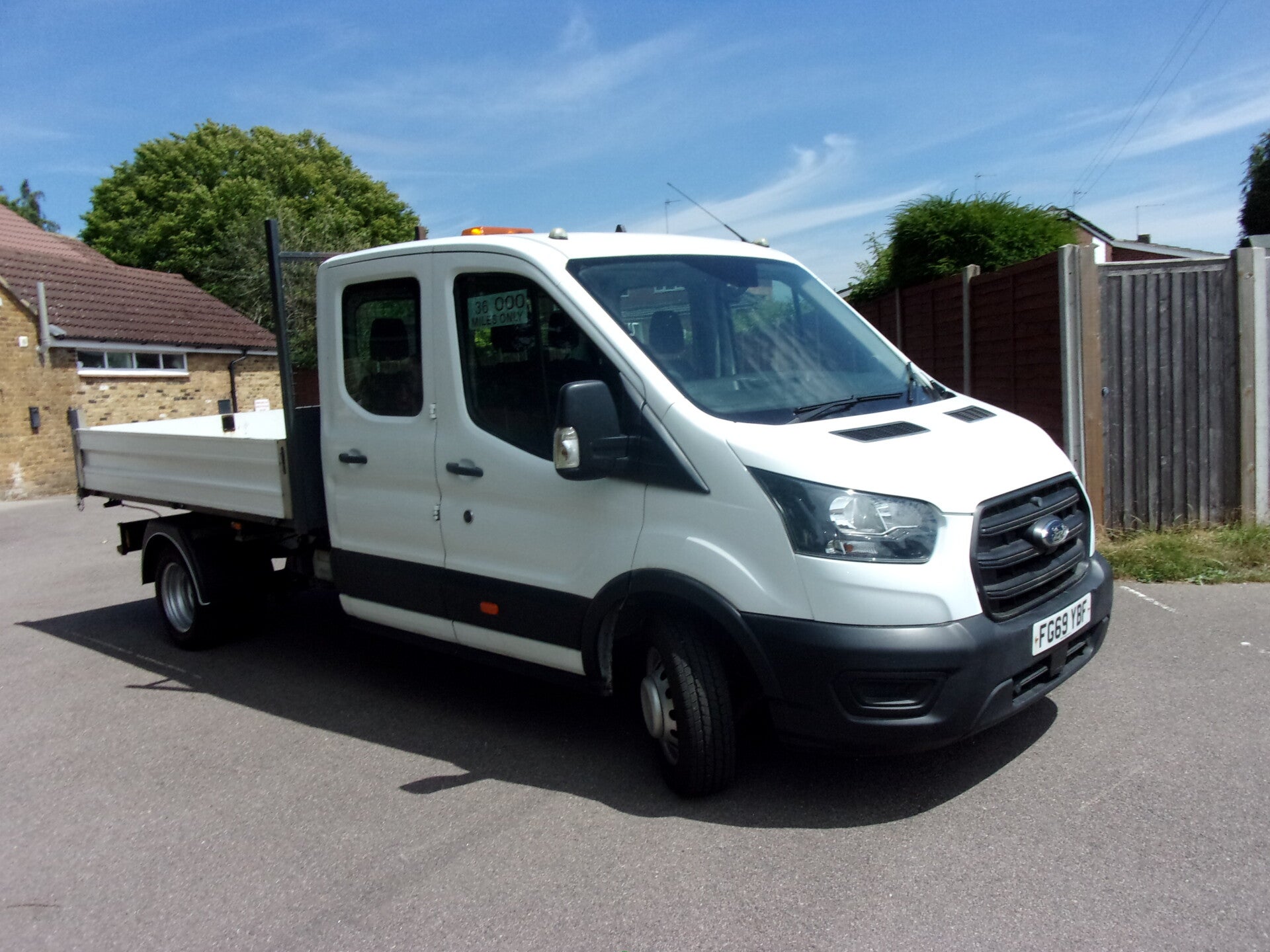 2020 Ford Transit Double Cab only 36,000 miles