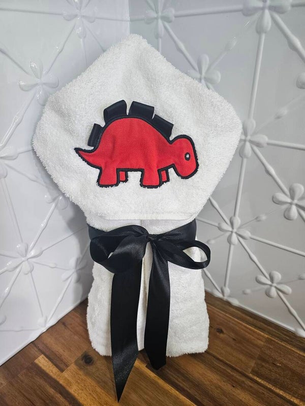 Dino kids Hooded Towel