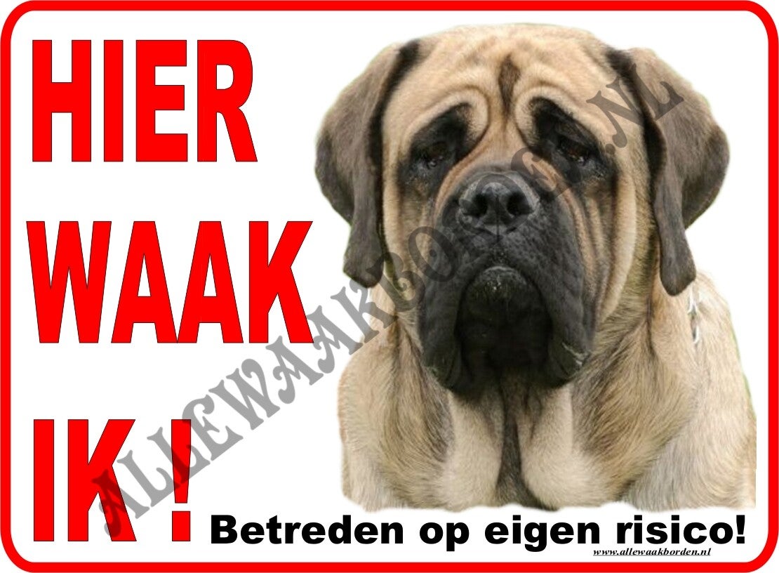 Mastiff 160 ...Hier waak ik!