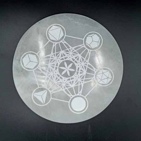 Plaque selenite Metatron