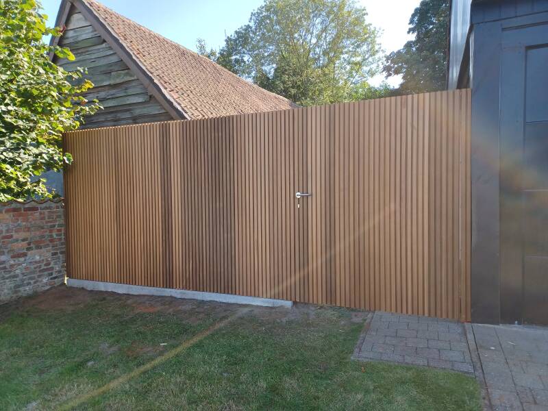 Poort in ayous thermowood triple