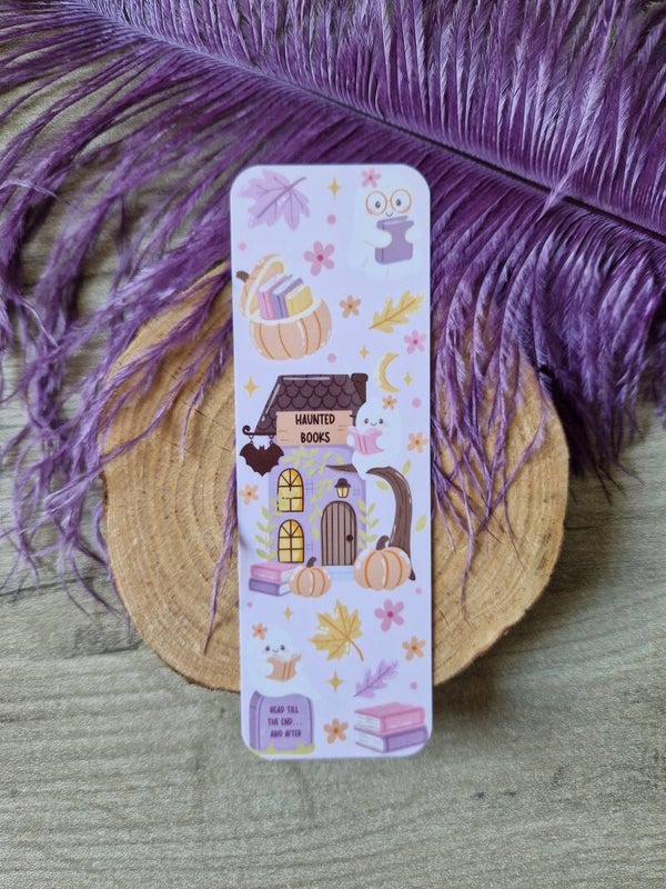 Marque-page Haunted books,