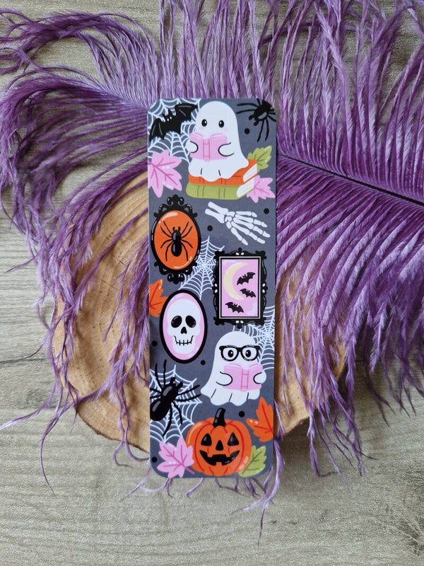 Marque-page de lecture d'Halloween