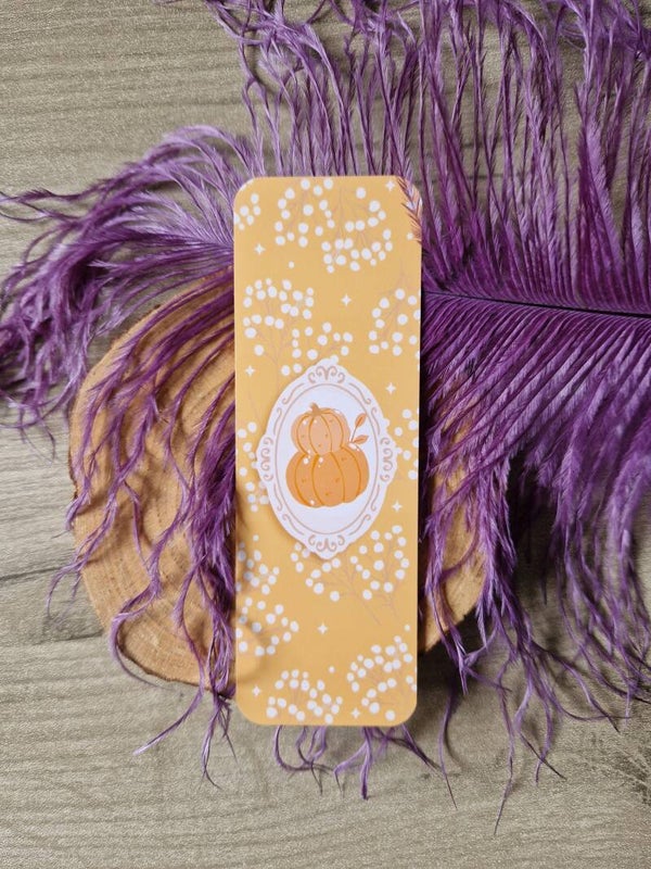 Marque-page automne cozy,