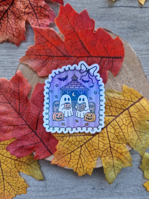 Sticker holographique rip,