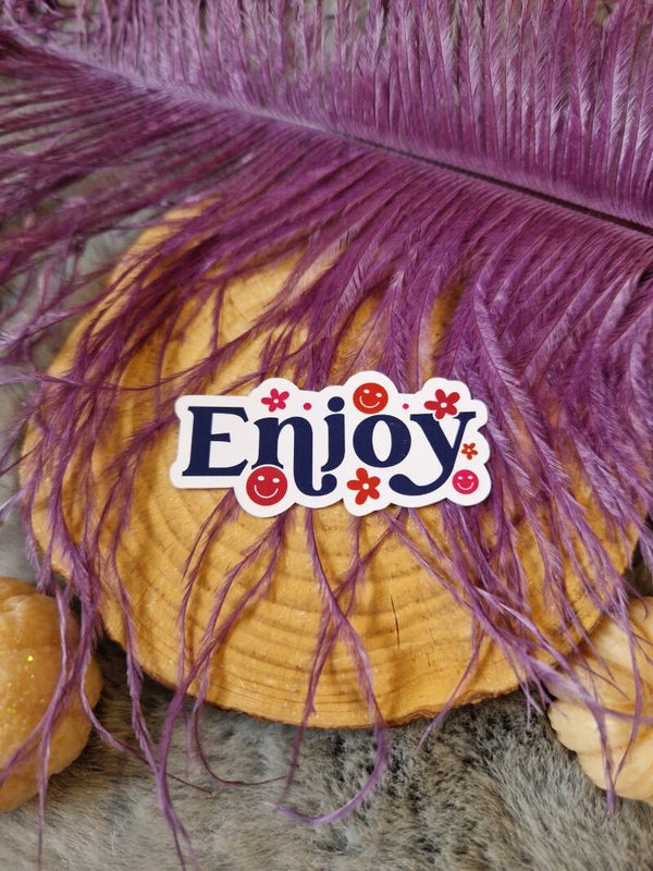 Sticker Enjoy,
