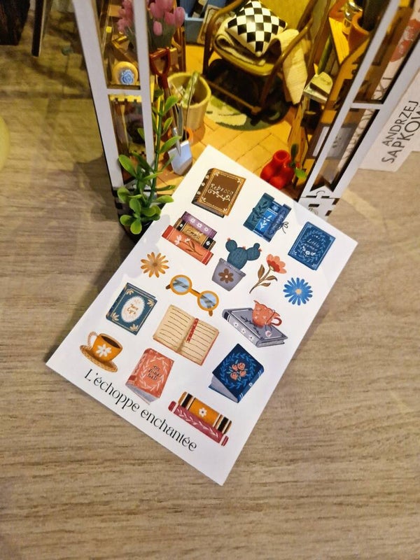 Planche book lover,