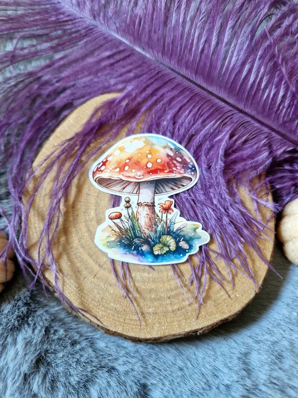 Stickers champignon,