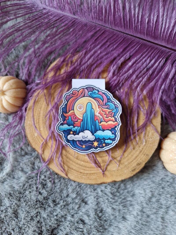 Marque-pages magnétique céleste,