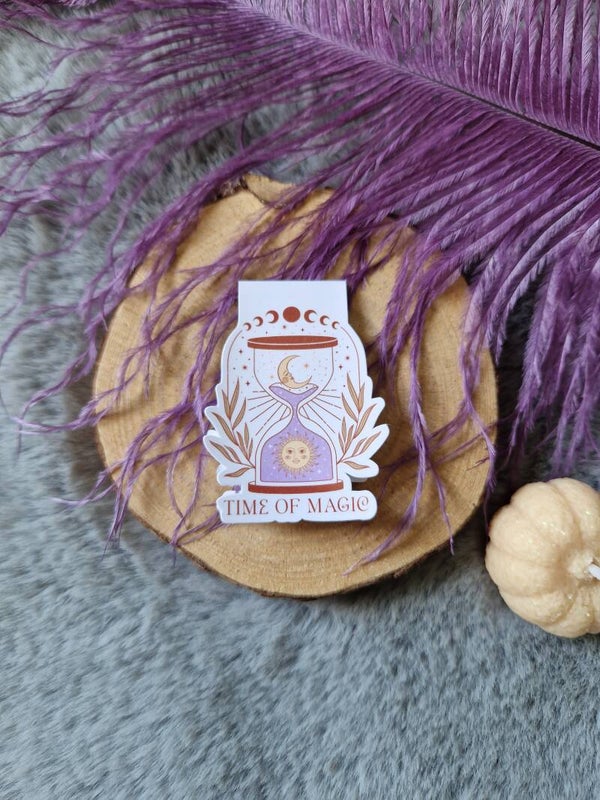 Marque-pages magnétique Time of magic,